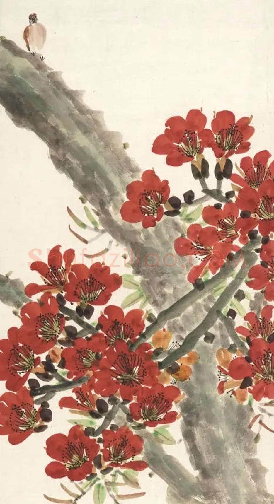 陈树人作品《岭南春色》欣赏 | 书画百科