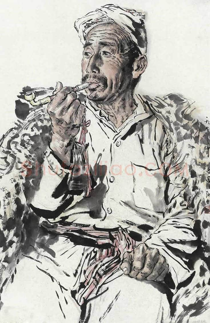 刘文西作品欣赏丨一文看懂刘文西 | 书画文摘