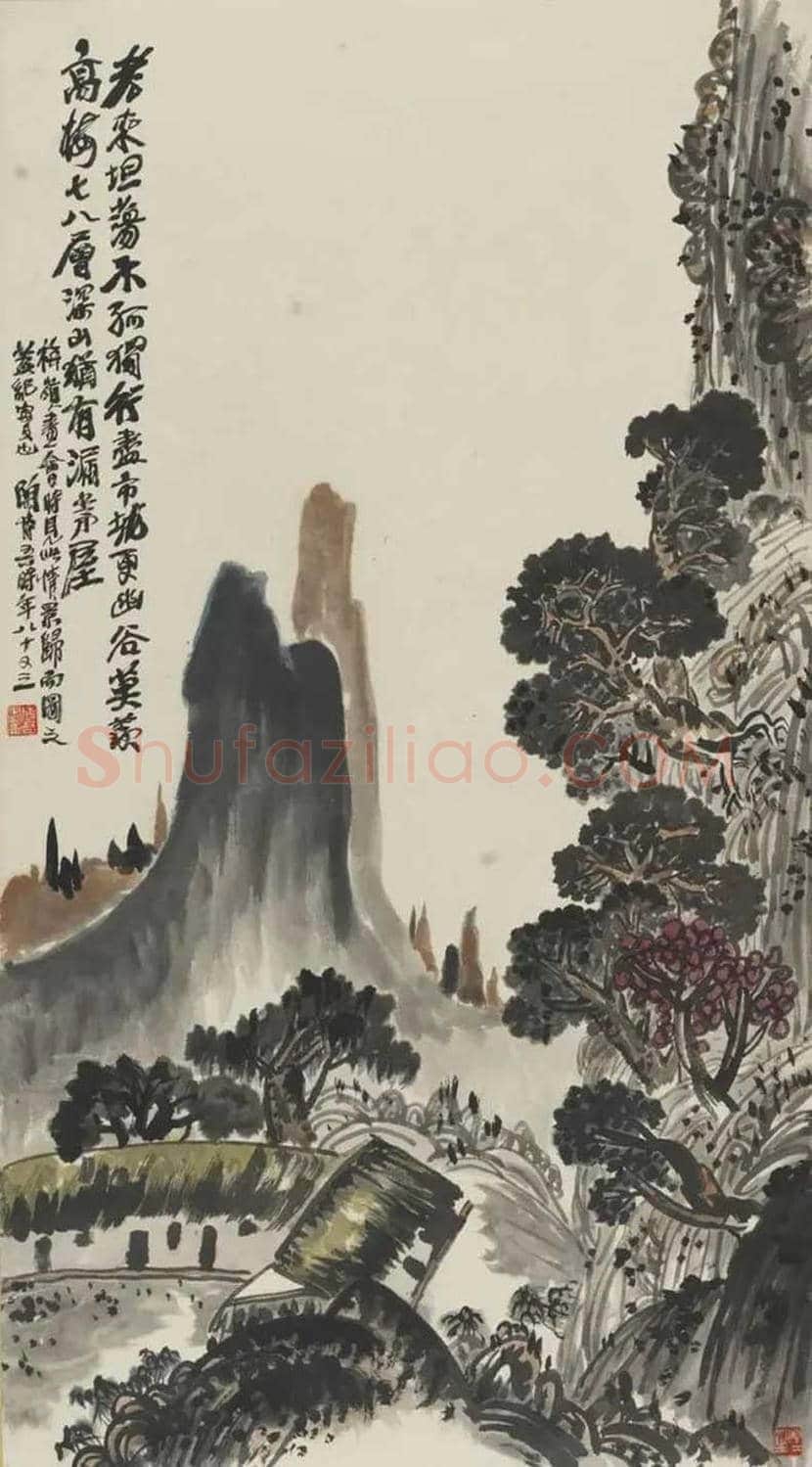 陶博吾山水画作品欣赏 | 书画资料