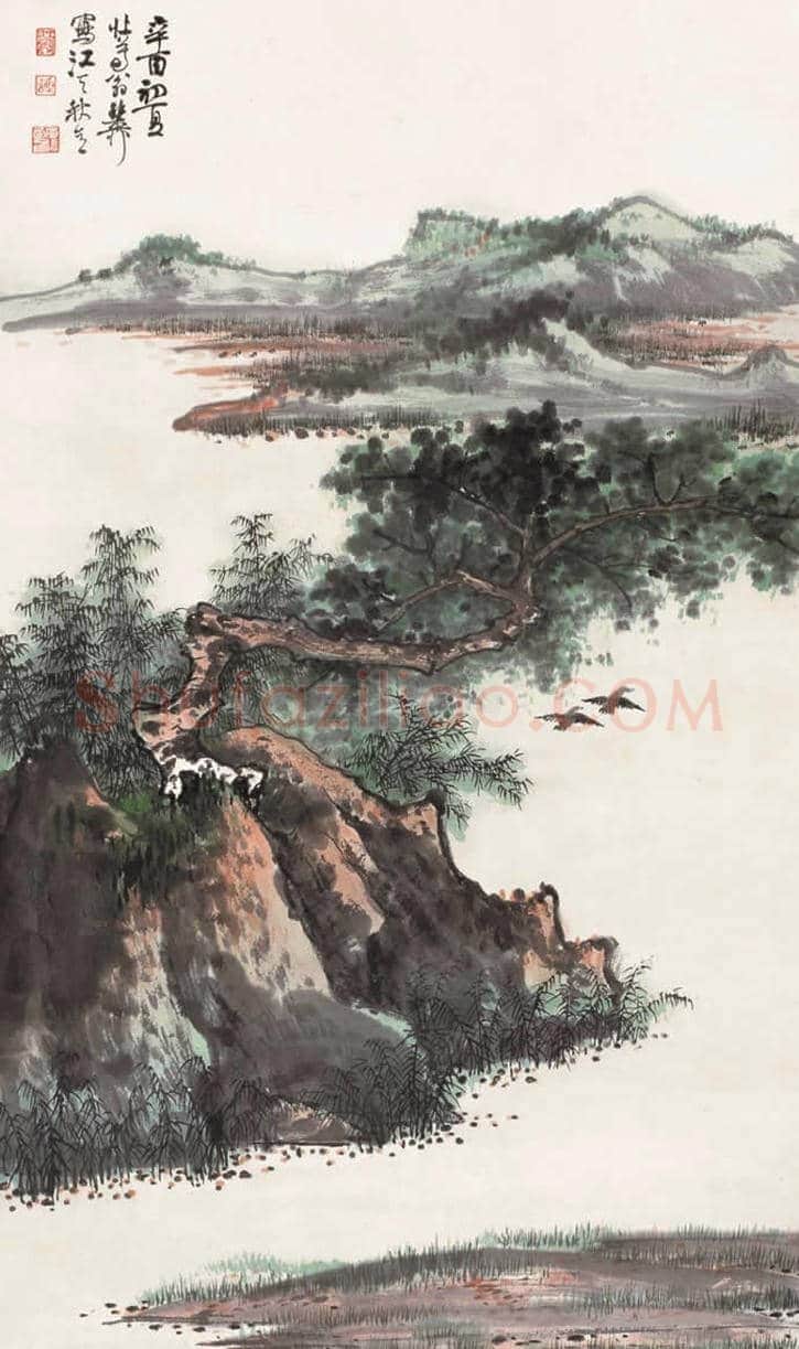 谢稚柳作品欣赏 | 书画学堂