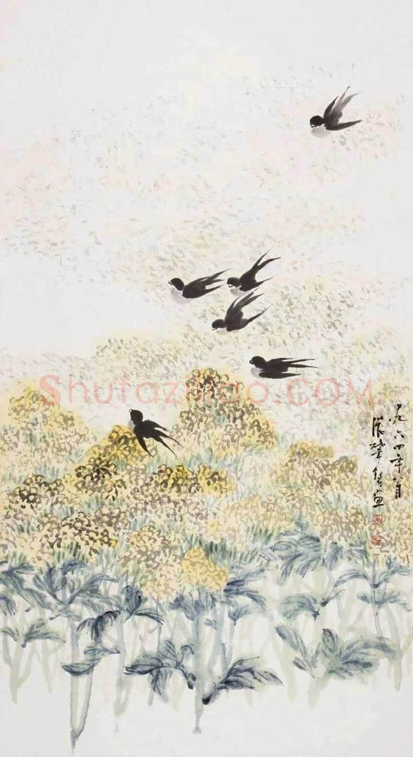 张肇铭花鸟画欣赏 | 书画学堂