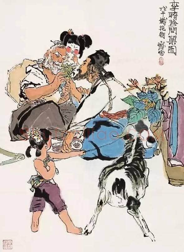 程十发最美人物画欣赏 | 书画知识