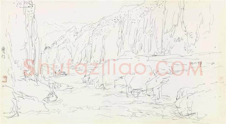 关山月江峡图卷，波澜壮阔！ | 书画讲解