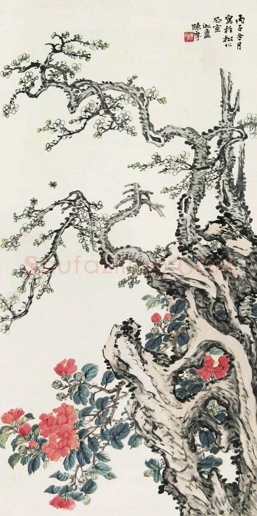 陈摩作品欣赏 | 书画资料