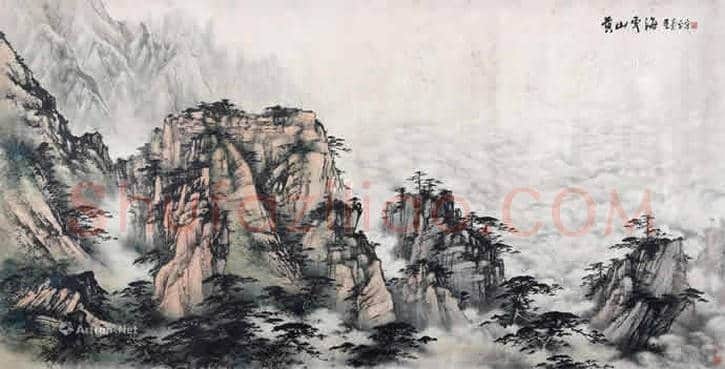 董寿平拍卖超过300万的作品都有哪些？ | 书画讲解