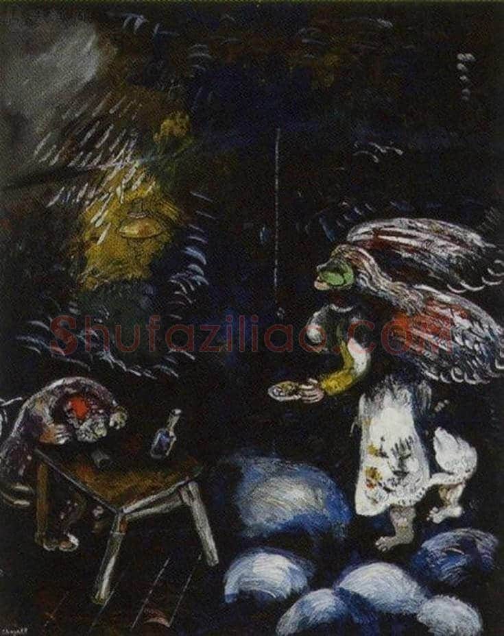 夏加尔绘画作品欣赏 | 书画知识