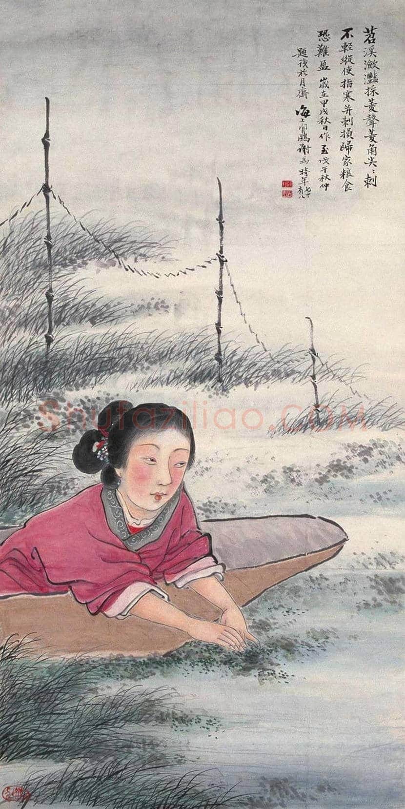 谢闲鸥简介及作品欣赏 | 书画学堂