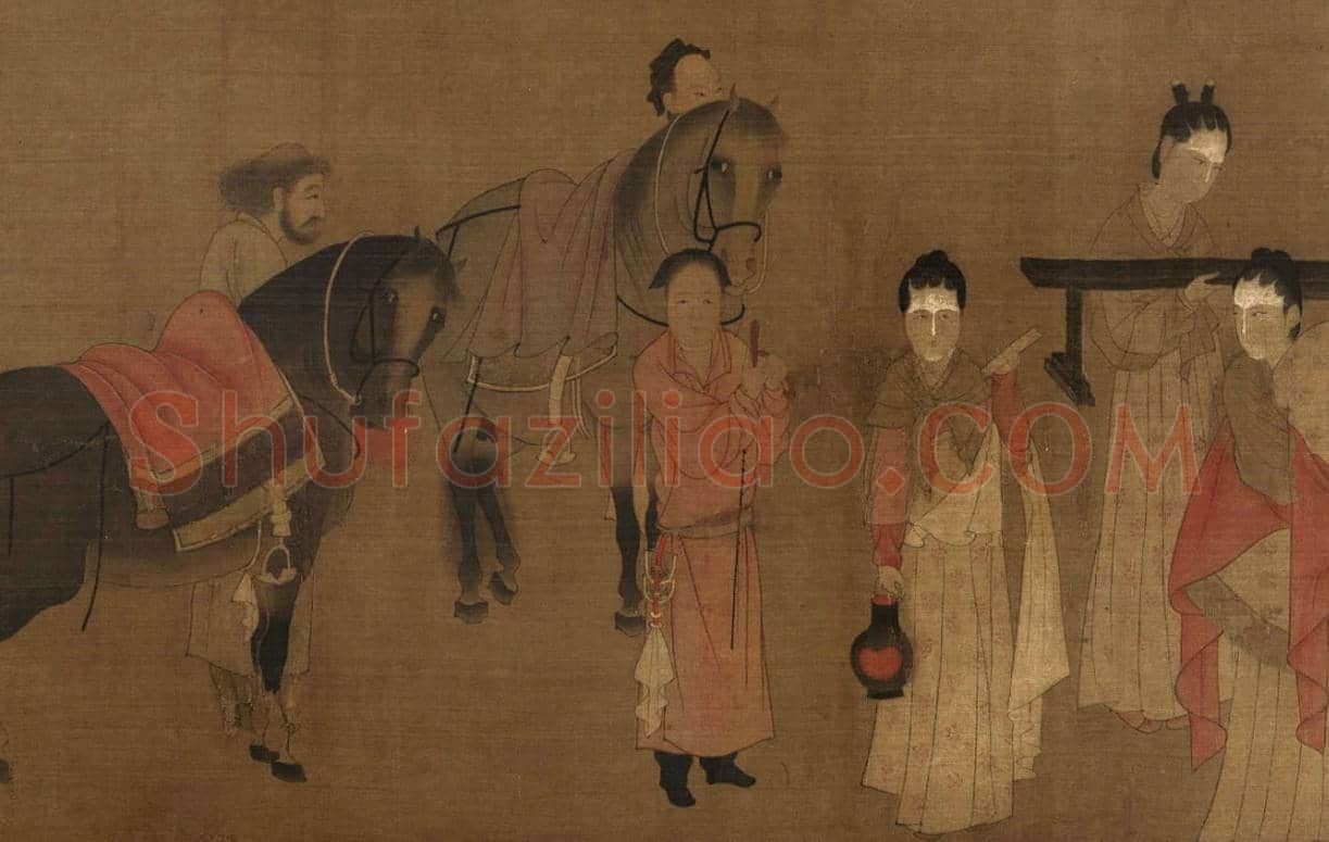 杨子华《北齐校书图》欣赏 | 书画学堂