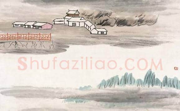 齐白石山水画《借山图卷》欣赏 | 书画文摘