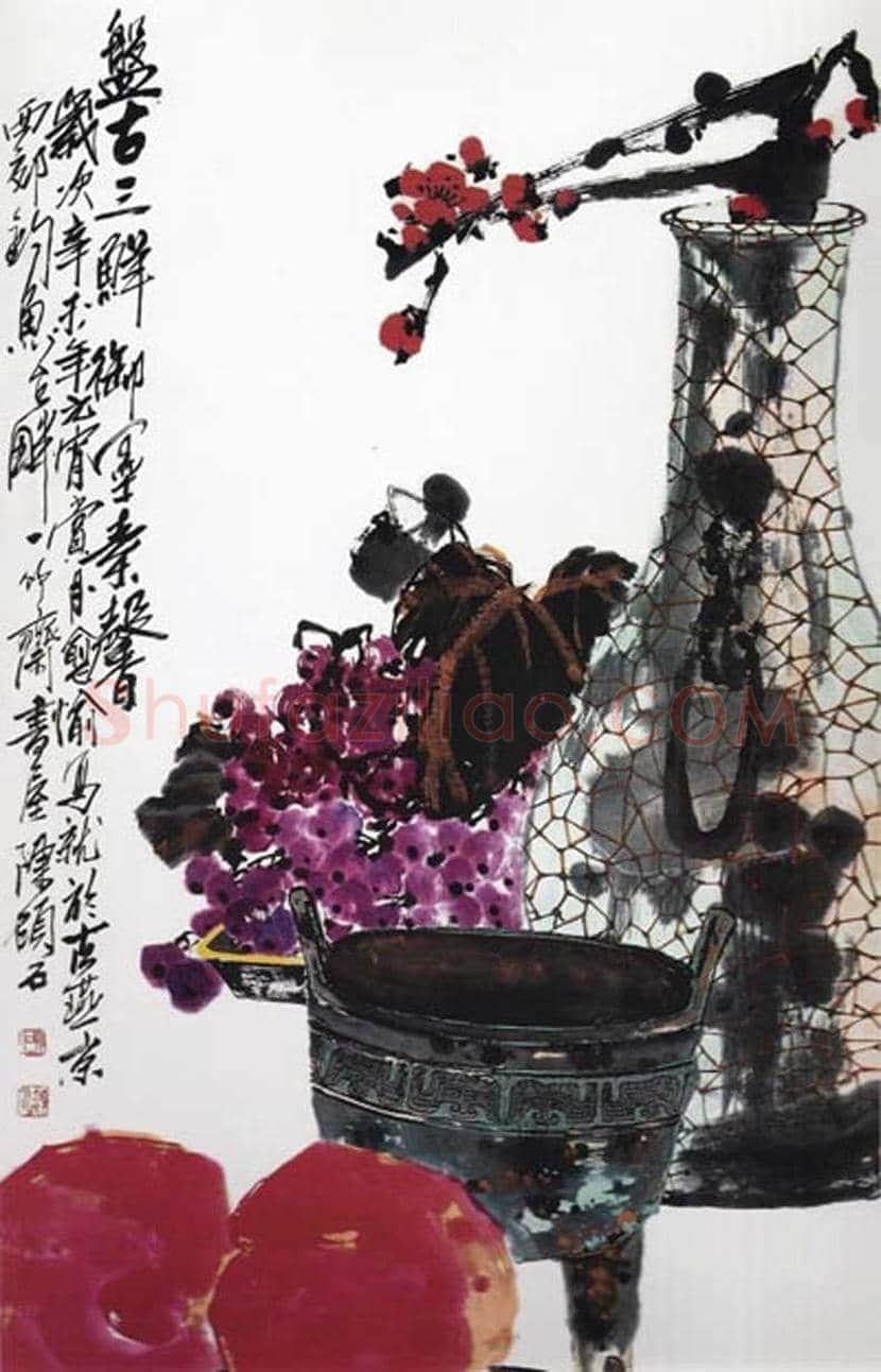 陈硕石花鸟画作品欣赏 | 书画常识