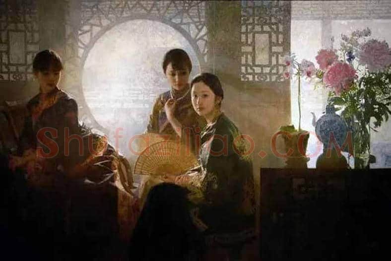 陈衍宁笔下绝美中国女性! | 书画知识