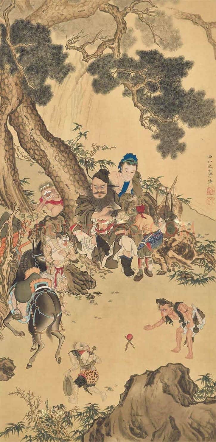 溥儒画钟馗，妙趣横生 | 书画科普