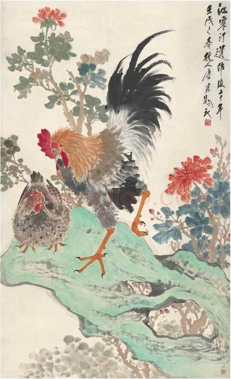 海上花鸟四大家笔下的作品，让人醉！ | 书画学堂