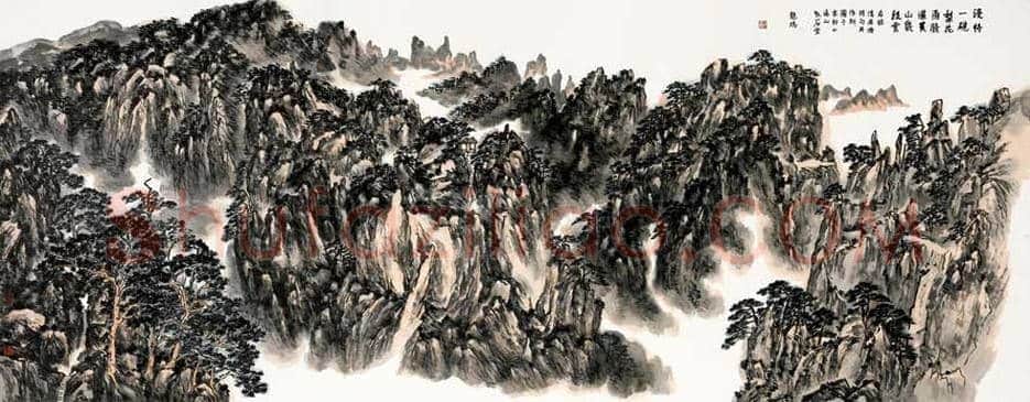 龙瑞山水画拍卖价格,多少钱一平尺? | 书画学堂