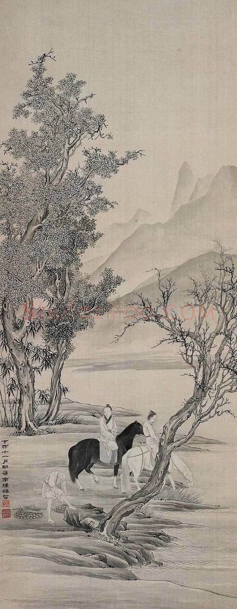 陈缘督简介及作品欣赏 | 书画常识