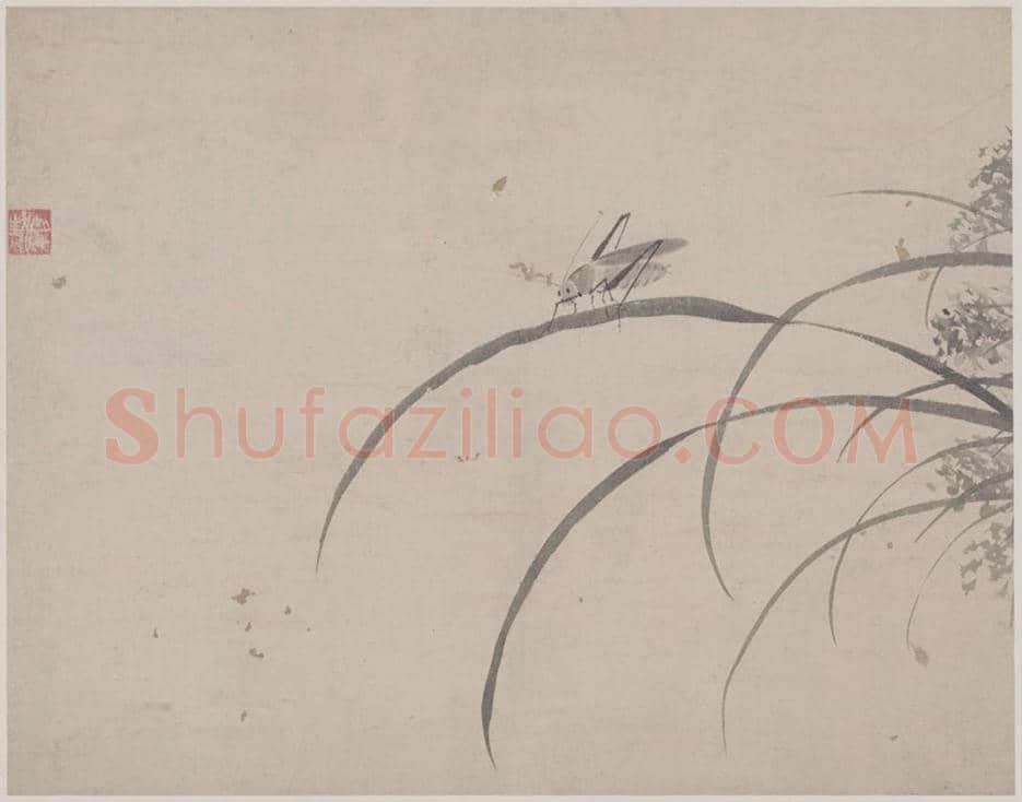 杜大成《花卉草虫图册》图赏 | 传世国画赏析