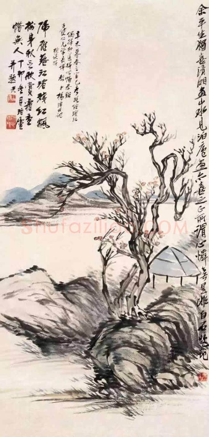 齐白石山水画:一笔一画皆真意 | 书画文摘