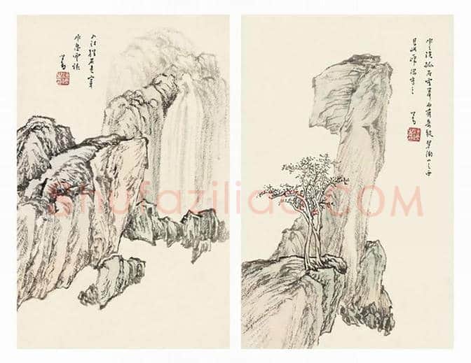 溥心畬画作欣赏 | 书画科普