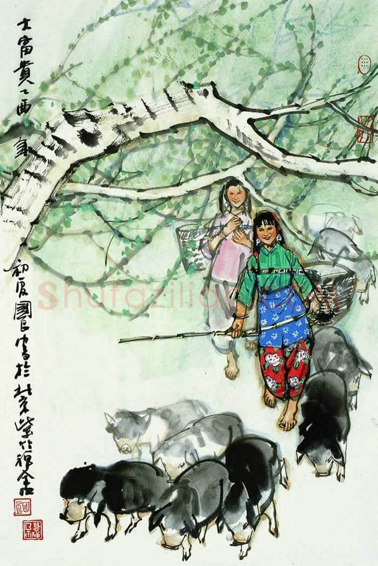 画僧史国良作品欣赏 | 书画知识