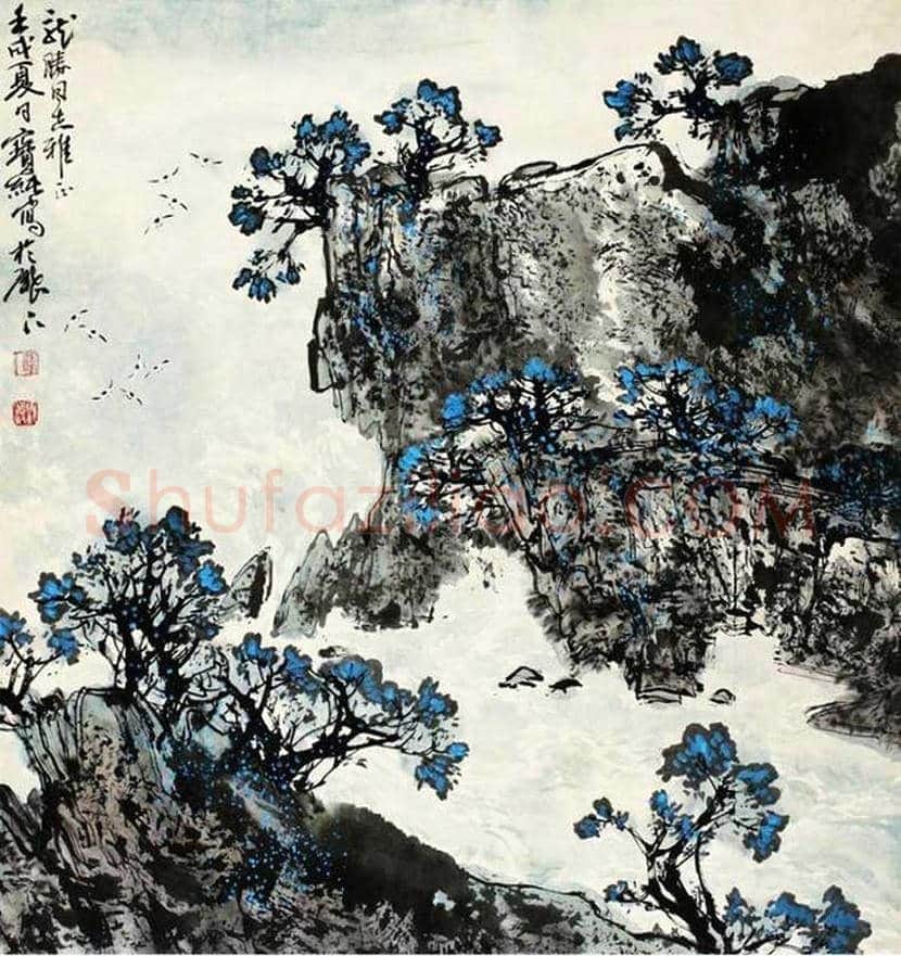 刘宝纯山水画作品欣赏 | 书画讲解