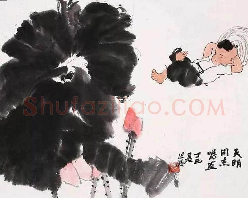 周思聪水墨儿童画欣赏 | 书画学堂
