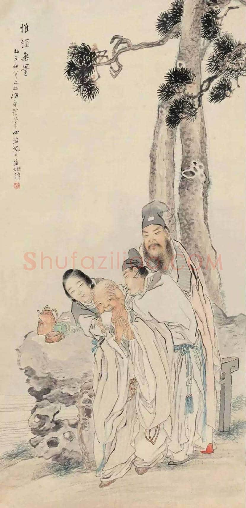 沈心海人物画作品欣赏 | 书画文摘