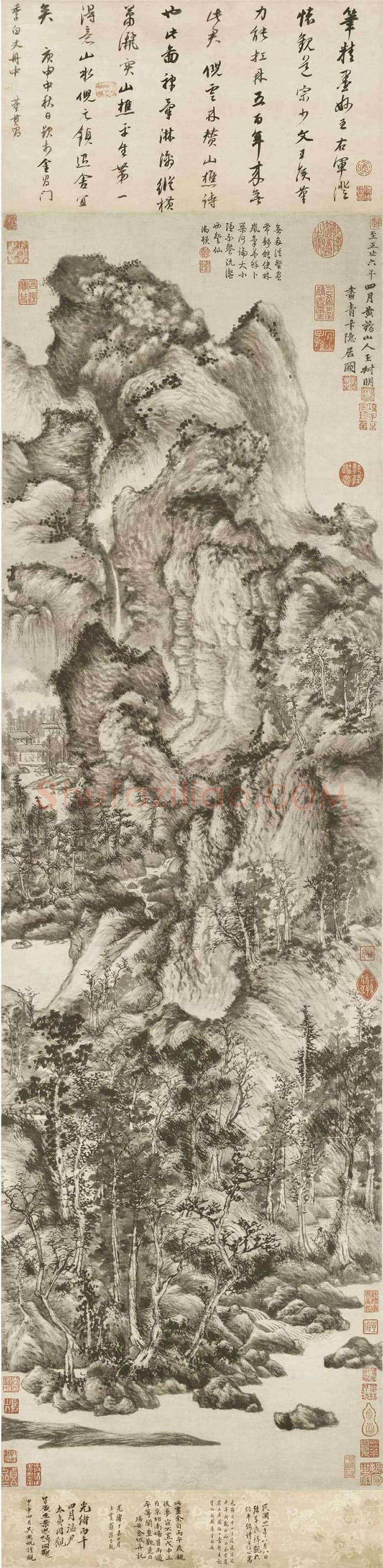 元代十大画家传世名作欣赏 | 书画百科