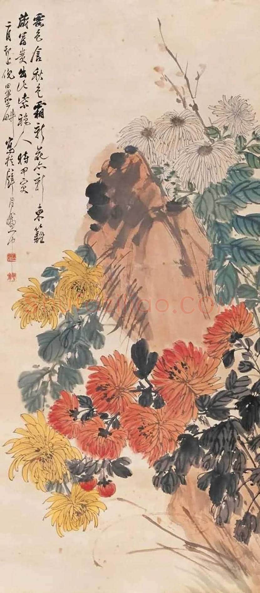晚清画家｜倪田作品欣赏 | 书画学堂