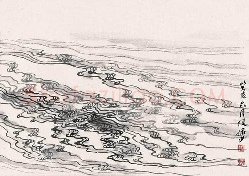 陆俨少山水画作品欣赏 | 书画学堂