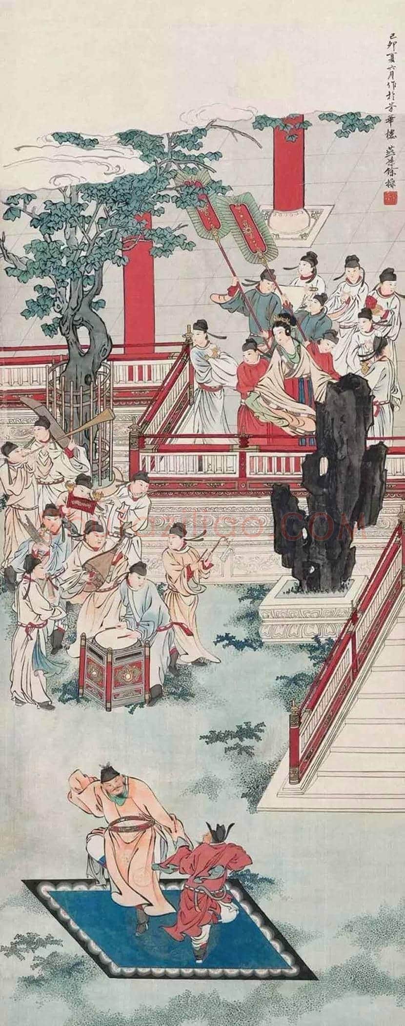 徐燕孙人物画作品欣赏 | 书画讲解