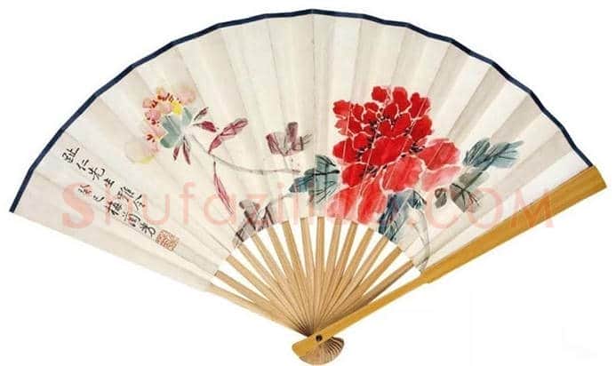 梅兰芳花鸟扇面欣赏,清丽秀雅! | 书画百科
