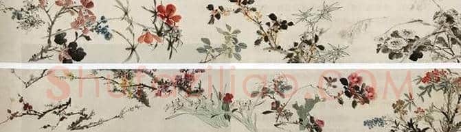 王雪涛《百卉图》中国小写意花鸟绘画巅峰之作 | 书画资料