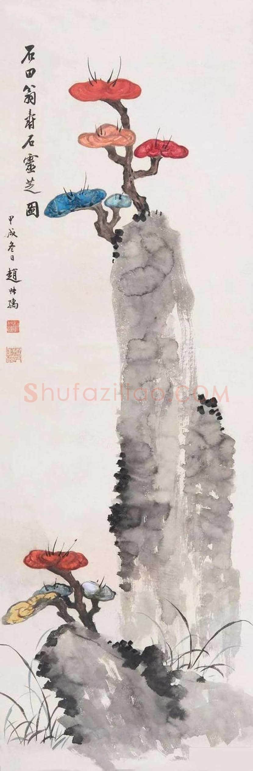 赵叔孺花鸟画欣赏 | 书画科普