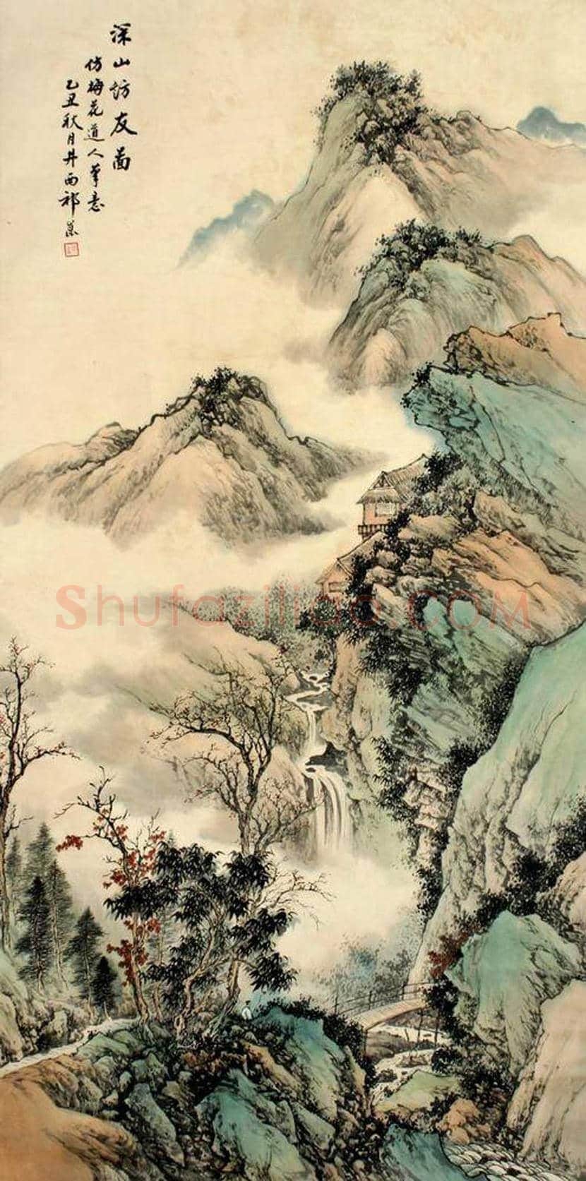 祁昆山水画作品欣赏 | 书画文摘