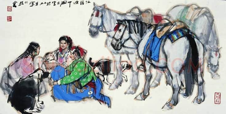 画僧史国良作品欣赏 | 书画知识