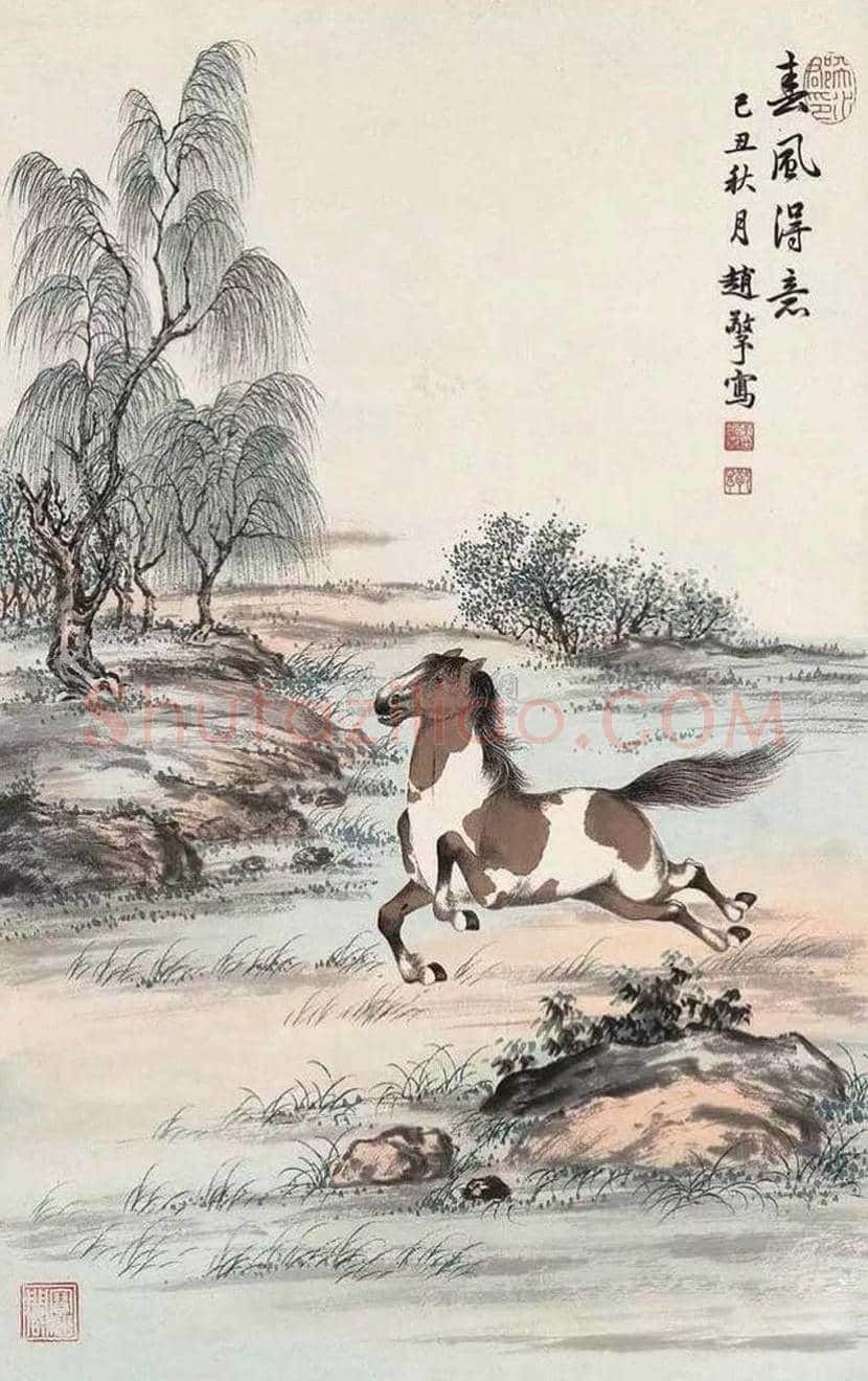 赵敬予作品欣赏，不愧为海派名家！ | 书画科普