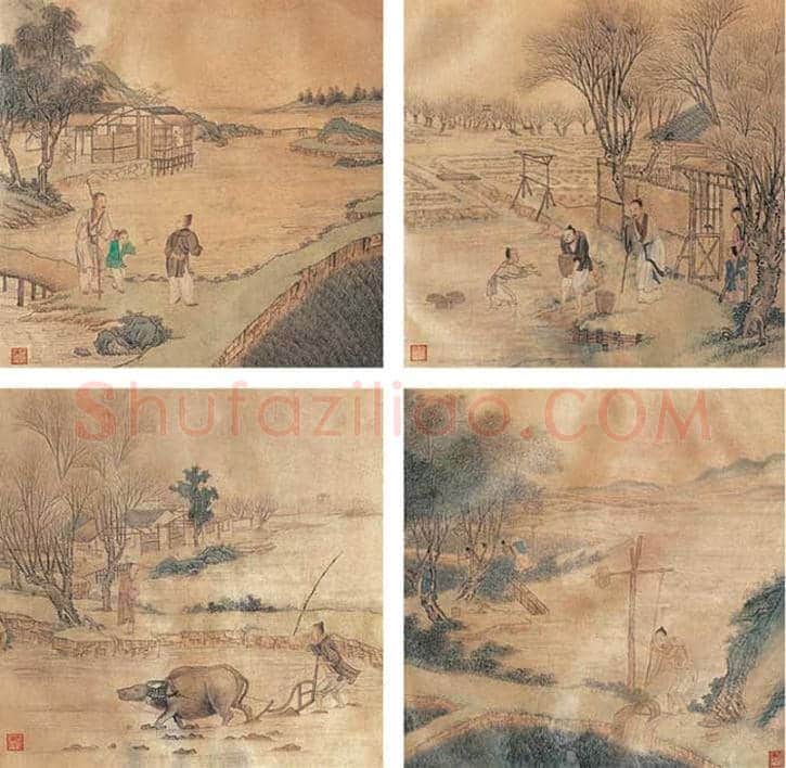 金廷标绘画作品欣赏 | 书画资料