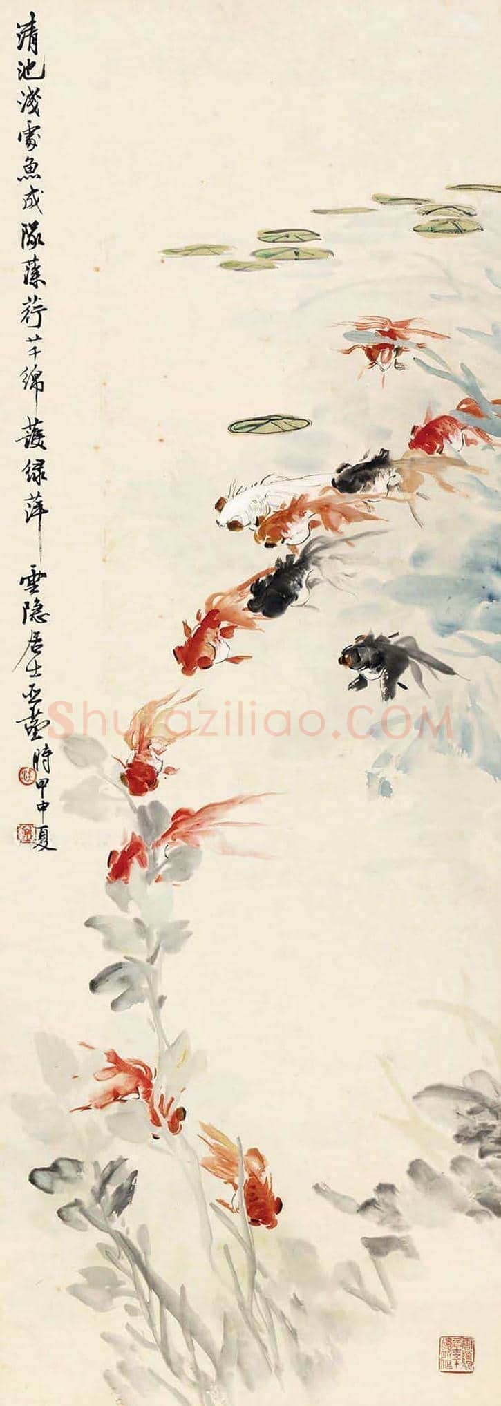 汪亚尘作品多少钱一平尺丨汪亚尘作品拍卖情况 | 书画讲解