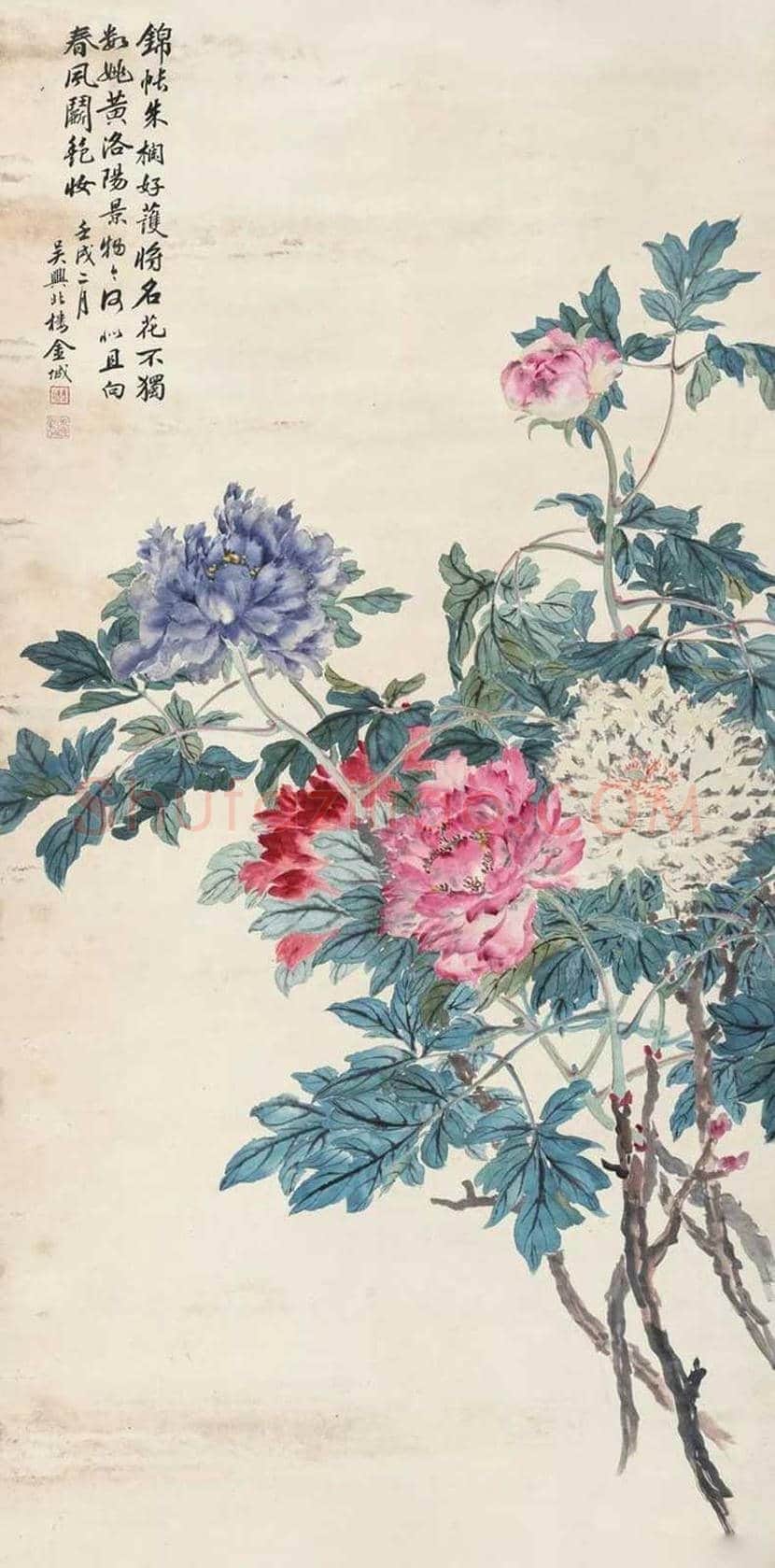 金城国画作品欣赏 | 书画科普