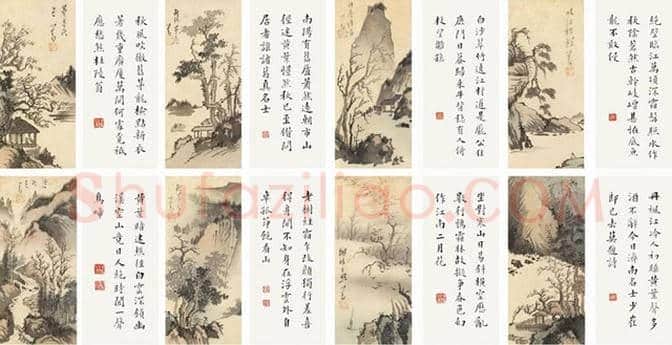溥心畬画作欣赏 | 书画科普