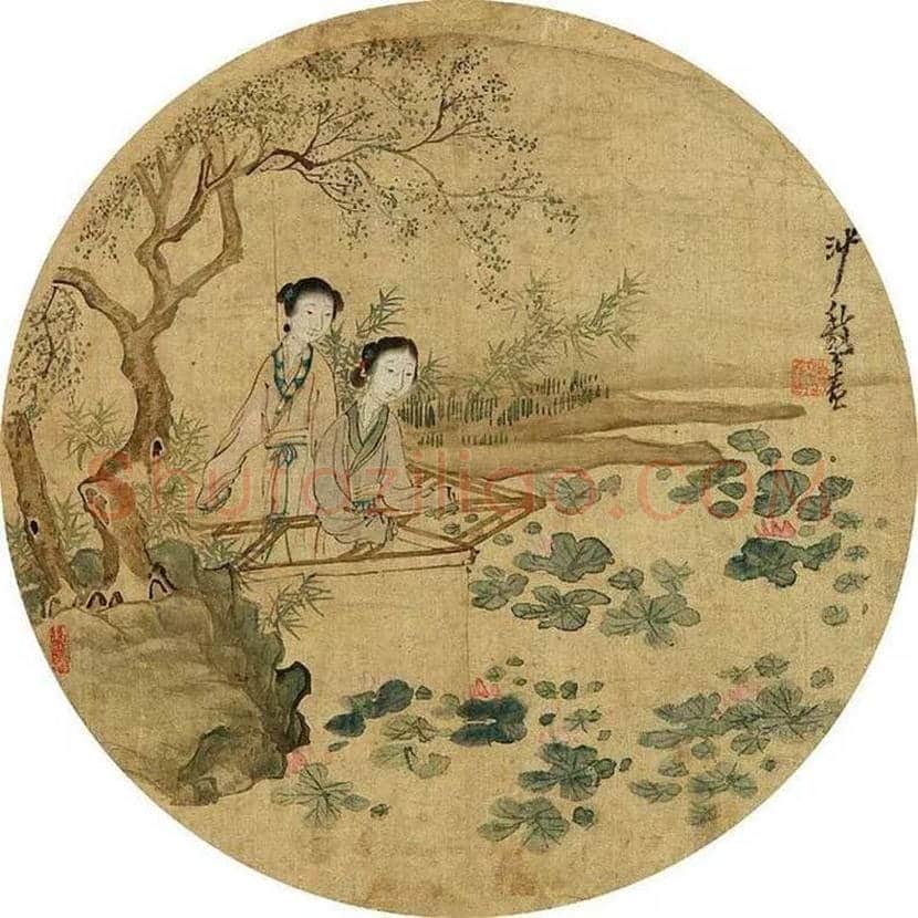 沙馥人物画欣赏 | 书画常识