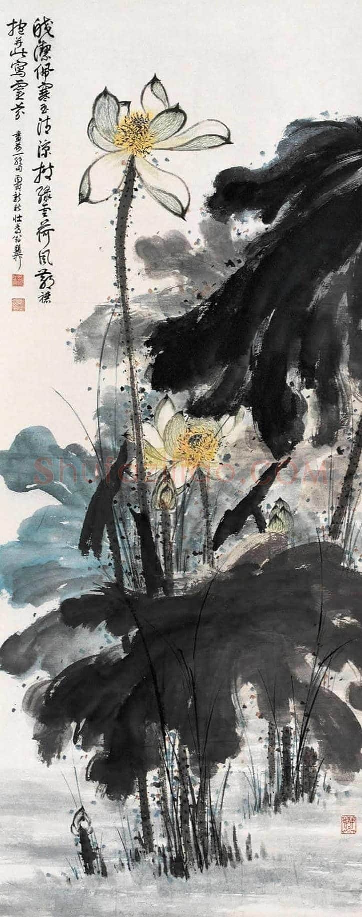 谢稚柳作品欣赏 | 书画学堂