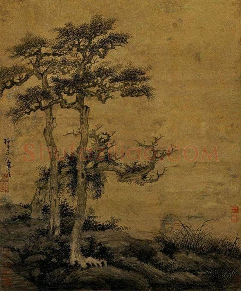 吴镇代表作《洞庭渔隐图》欣赏 | 书画讲解