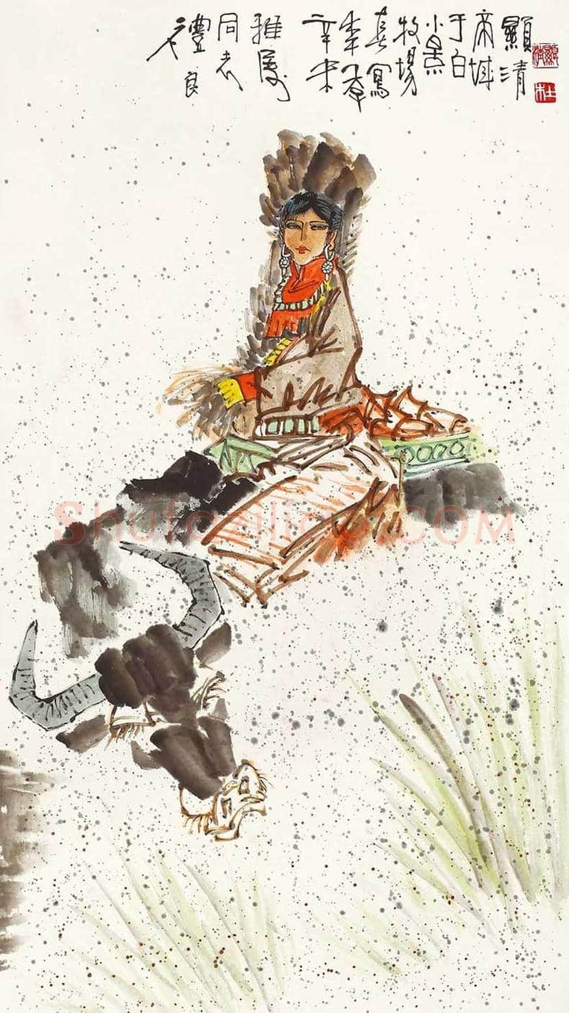 杜显清人物画作品欣赏 | 书画常识