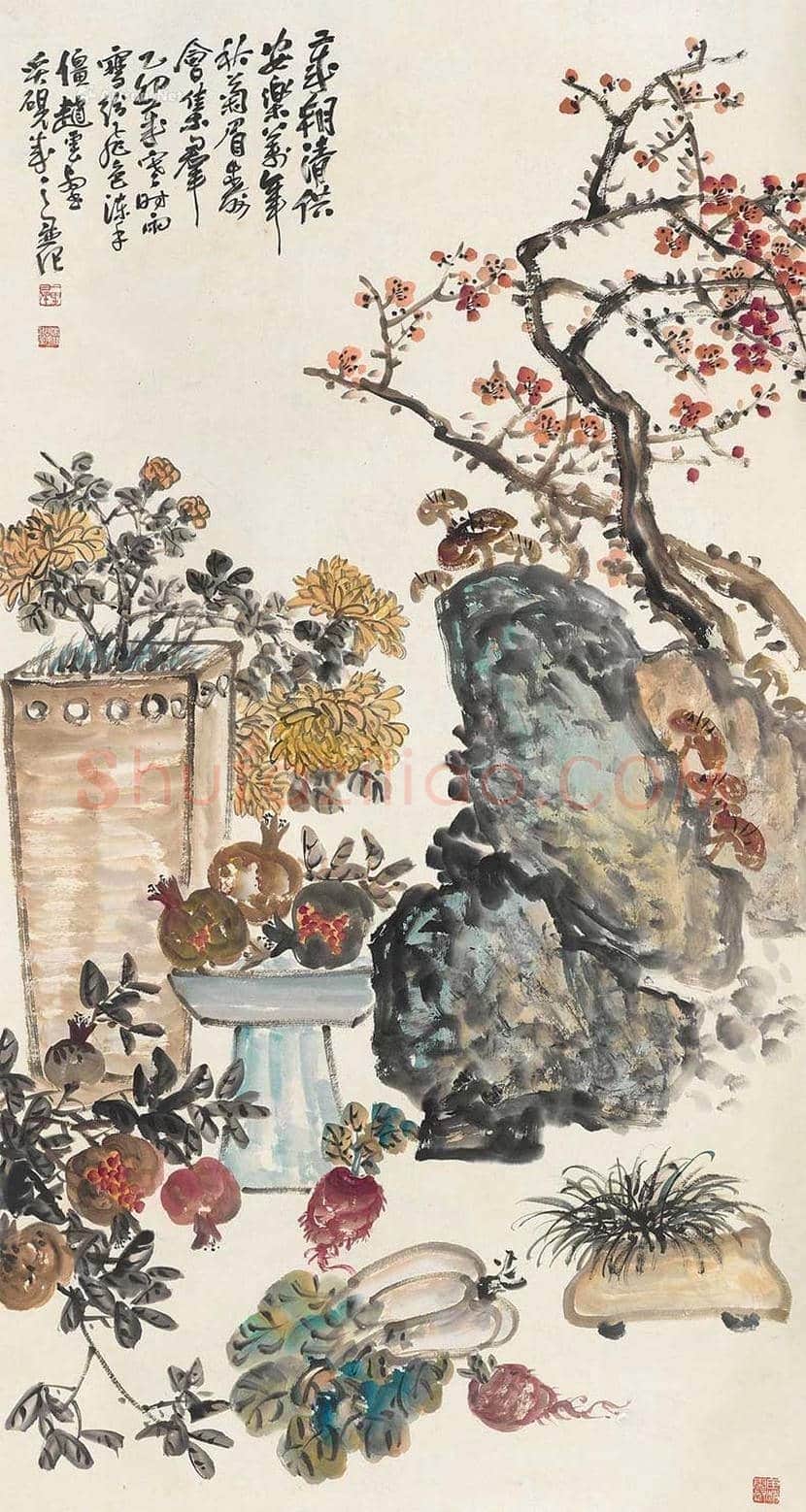 赵云壑花鸟画欣赏 | 书画资料