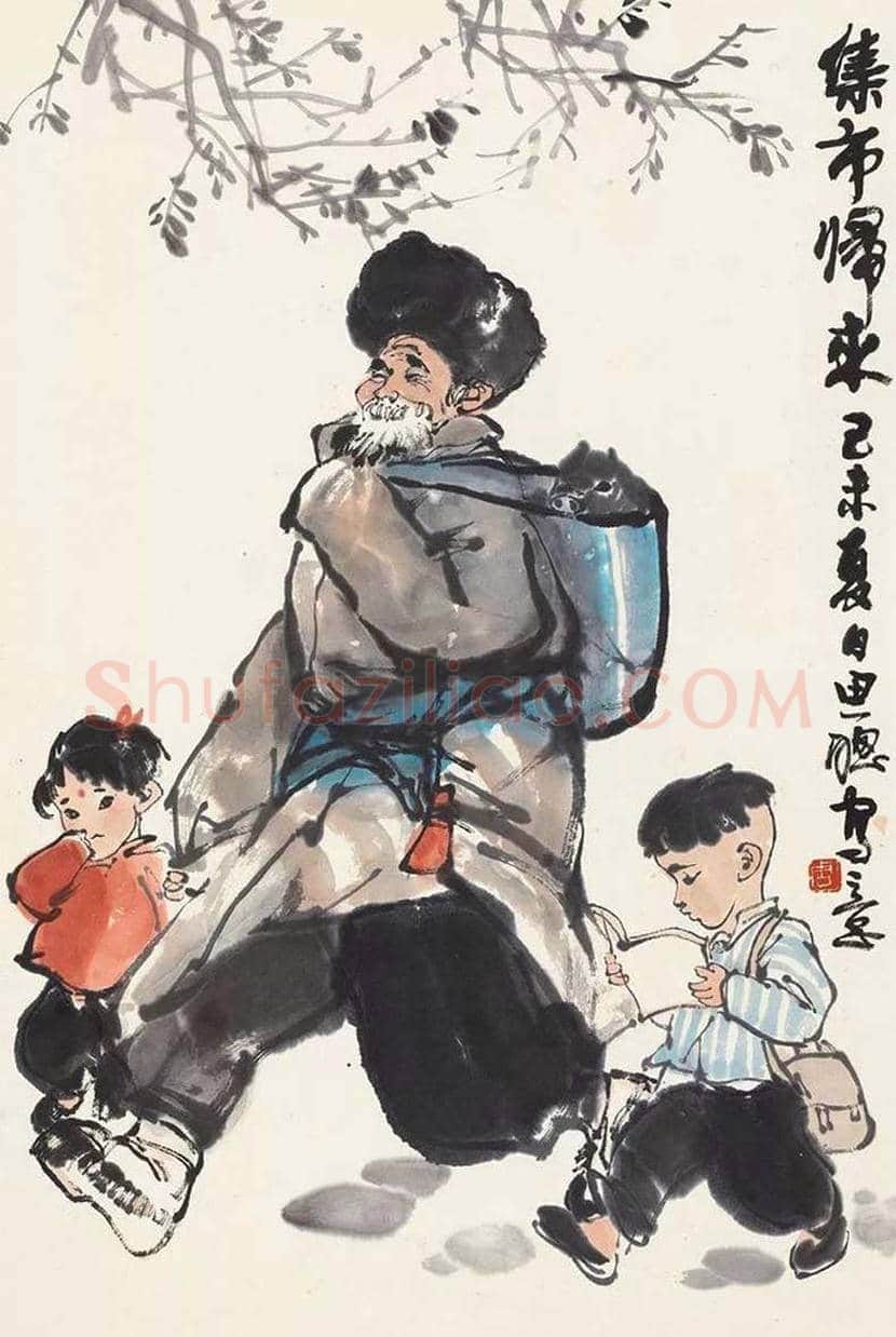 周思聪水墨儿童画欣赏 | 书画学堂