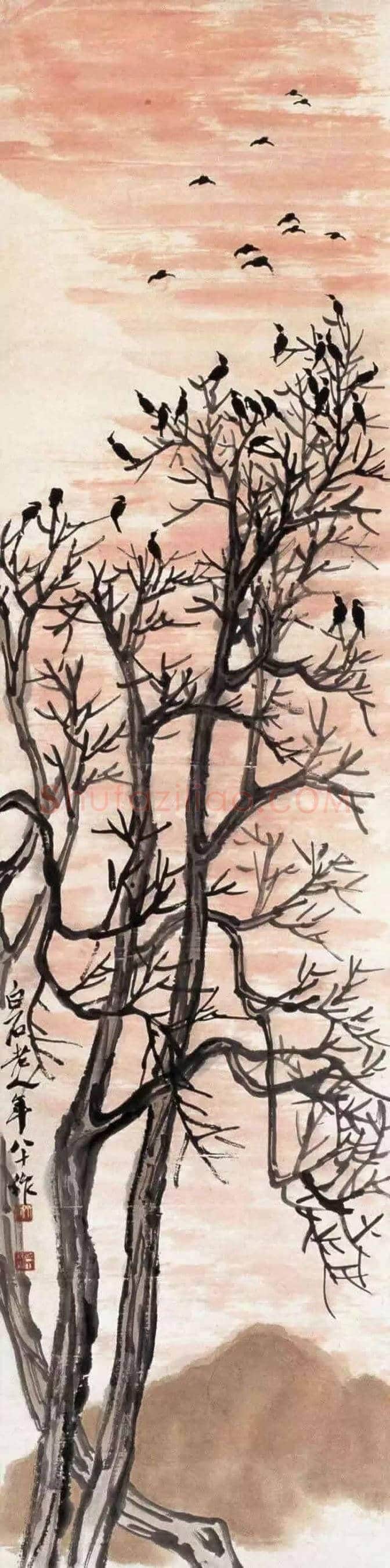 齐白石山水画:一笔一画皆真意 | 书画文摘