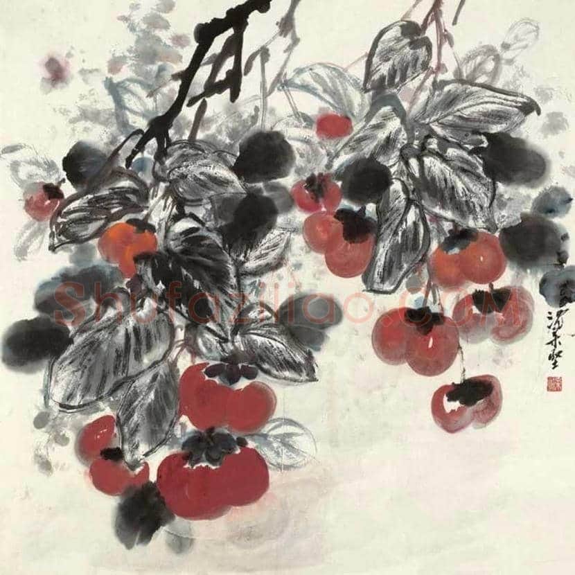 沈柔坚花鸟画作品欣赏 | 书画科普