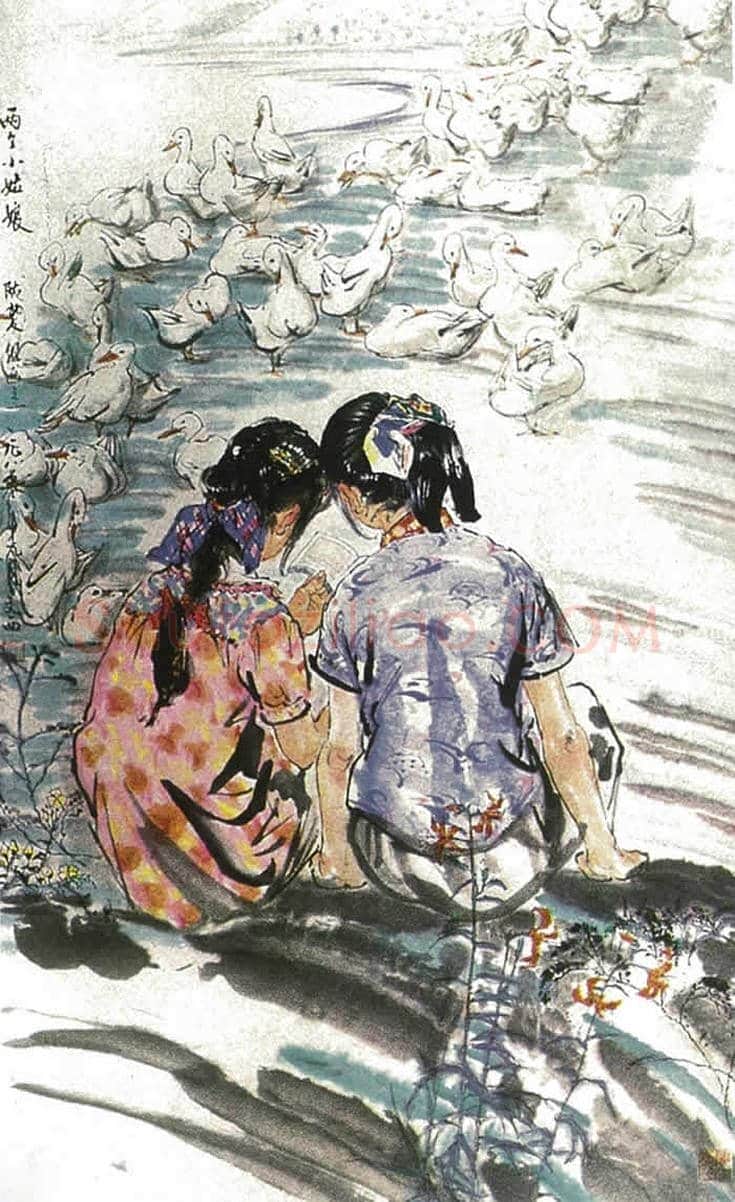 刘文西作品欣赏丨一文看懂刘文西 | 书画文摘