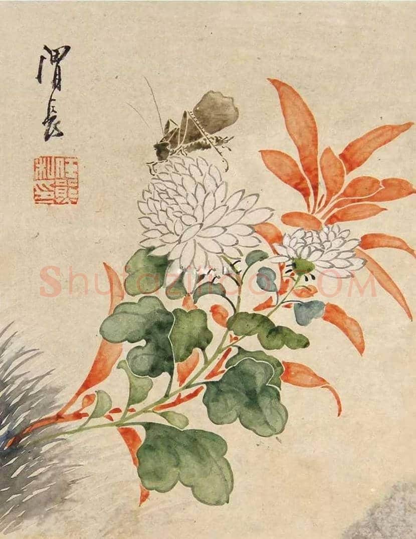 任熊作品欣赏 | 书画科普